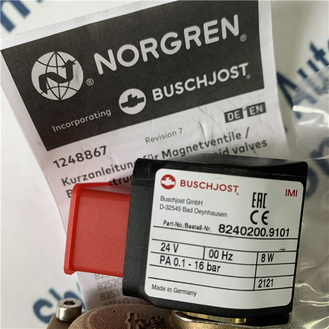 Norgren 8240200.9101 La válvula electromagnética