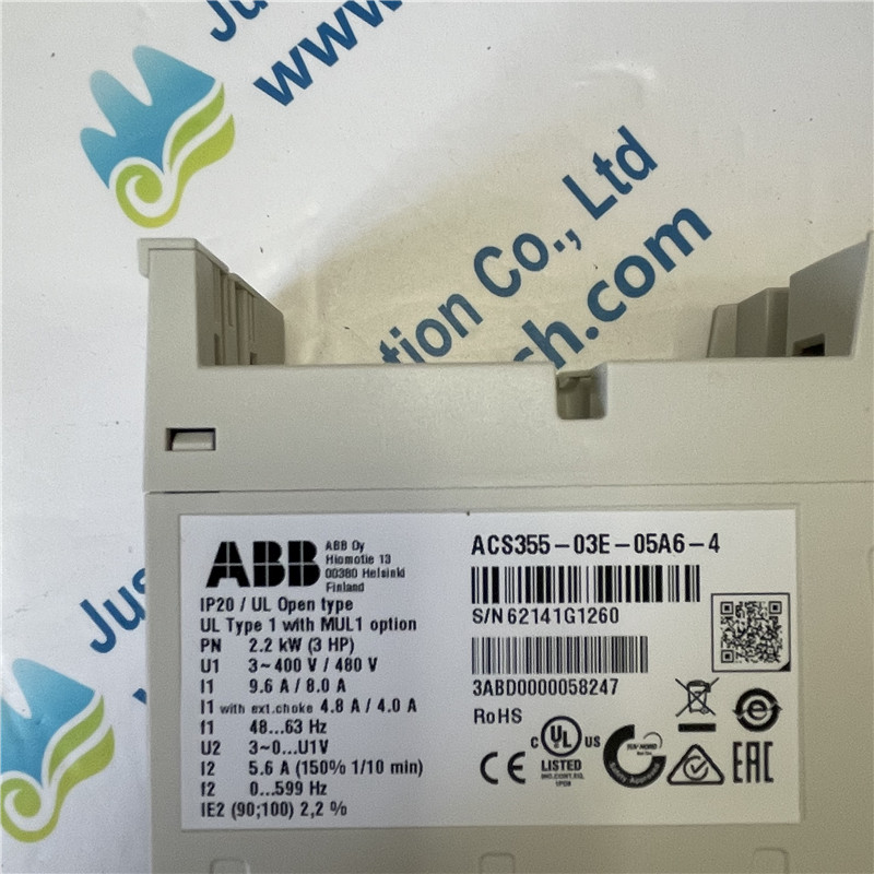 Convertidor de frecuencia ABB ACS355-03E-05A6-4